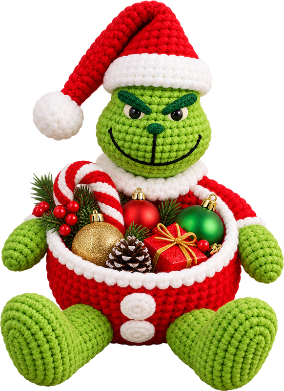 Grinch basket